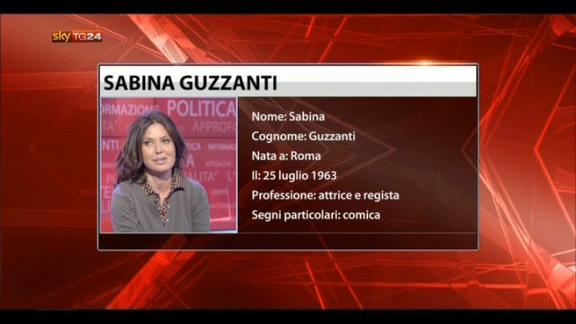 L'intervista di Maria Latella a Sabina Guzzanti