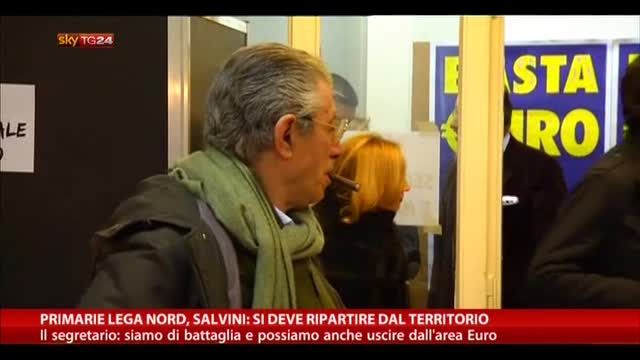 Primarie Lega Nord, Salvini:si deve ripartire dal territorio