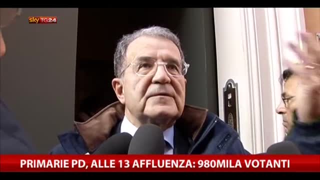 Primarie PD, Prodi: deciso di votare dopo notte insonne