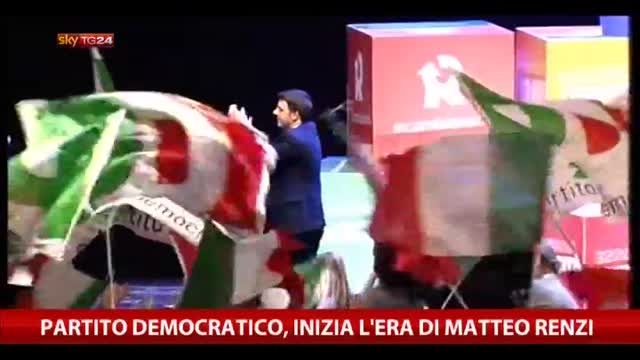 Partito Democratico, inizia l'era di Matteo Renzi