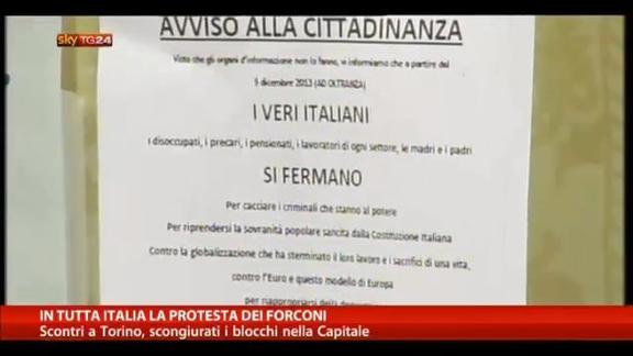 In tutta Italia la protesta dei Forconi
