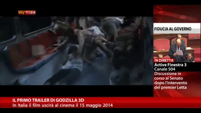 Il primo trailer di Godzilla 3D