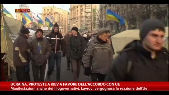 Ucraina, proposte a Kiev a favore dell'accordo con Ue
