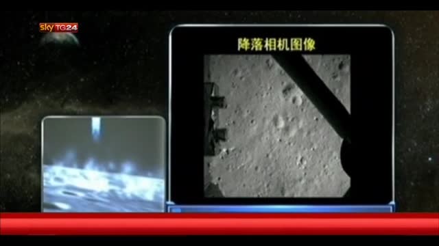 La Cina è sbarcata sulla luna