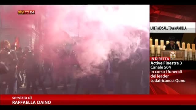 Scontri e proteste in tutta Italia, mercoledì sit-in a Roma