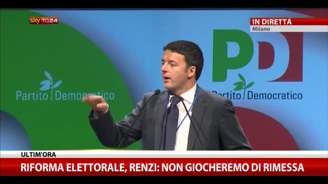 Rimborsi elettorali, Renzi a Grillo: Beppe firma qua