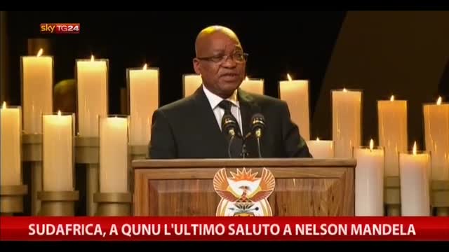 Sudafrica, a Qunu l'ultimo saluto a Nelson Mandela
