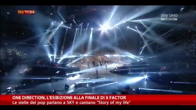 One direction, l'esibizione alla finale di X Factor
