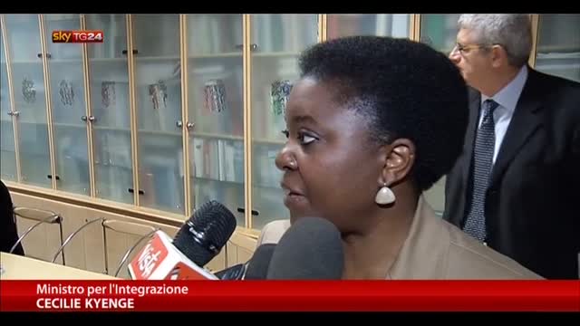 Kyenge: Positiva apertura Alfano e Renzi su Ius Soli