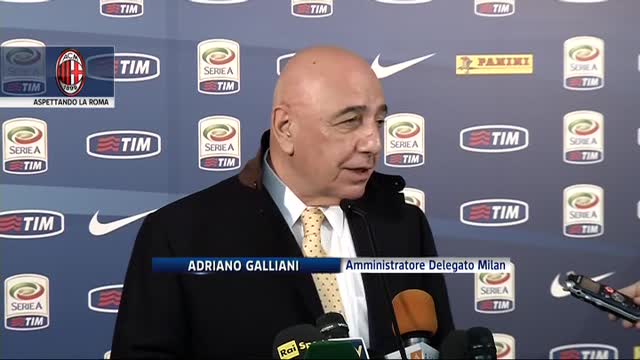 Galliani: La stagione è ancora lunga, aspettiamo"