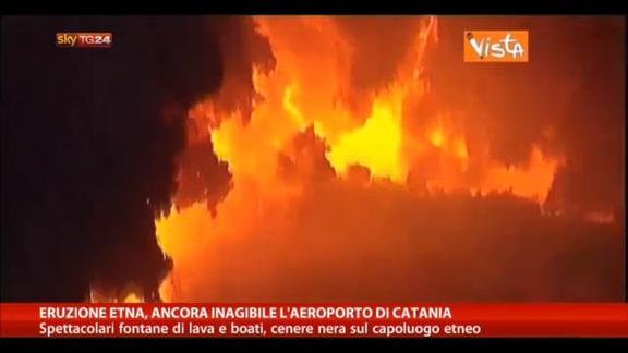Eruzione Etna, ancora inagibile l'aeroporto di Catania
