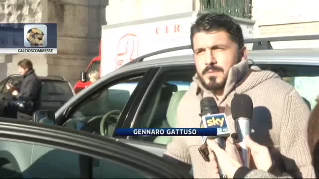 Gattuso: io offeso, mai scommesso in vita mia