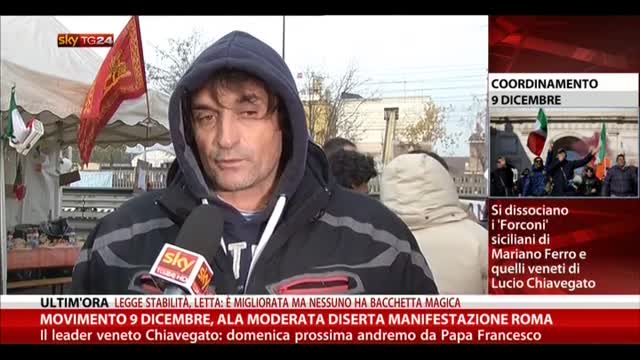 Movimento 9/12, ala moderata diserta manifestazione Roma