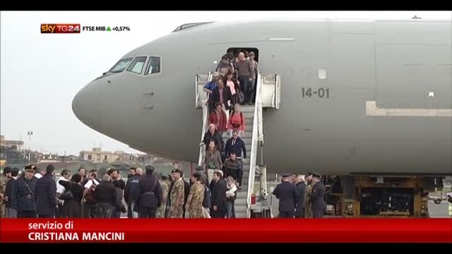 Sud Sudan, rientrati a Ciampino 34 italiani evacuati