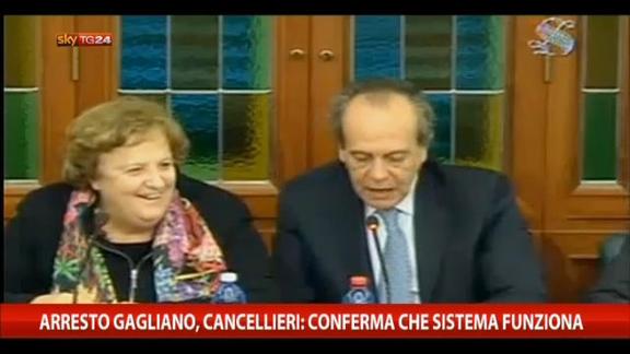 Arresto Gagliano, Cancellieri: conferma che sistema funziona