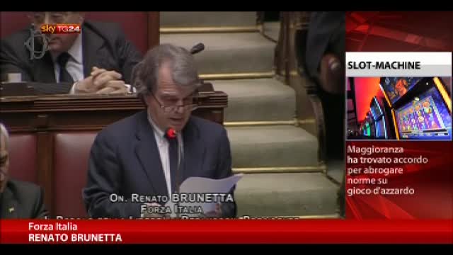 Legge stabilità, Brunetta: cominciata male e finita meglio