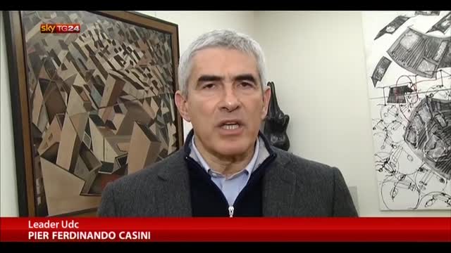 Casini: "Sulle province un pasticcio inaccettabile"