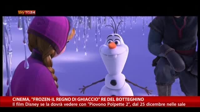 Cinema, "Frozen - Il regno di Ghiaccio" Re del botteghino