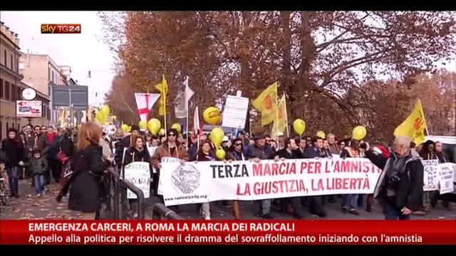 Emergenza carceri, a Roma la marcia dei Radicali