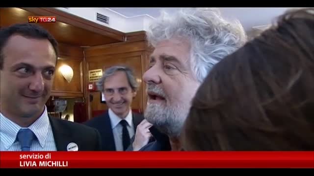 Grillo, a Gennaio richiesta di impeachment per Napolitano