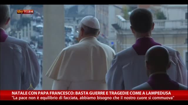 Papa Francesco: basta guerre e tragedie come Lampedusa