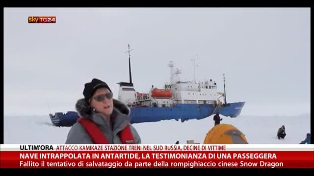 Nave Antartide, la testimonianza di una passeggera