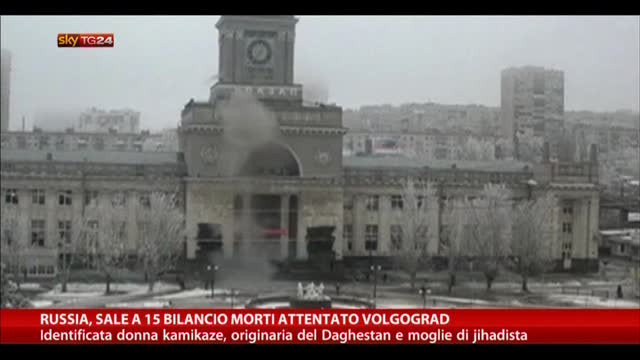 Russia, sale a 15 bilancio morti per l'attentato Volgograd