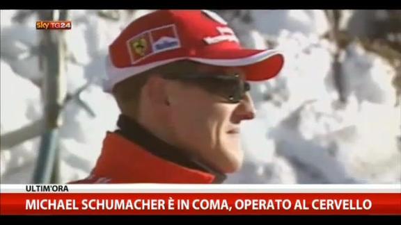 Michael Schumacher è in coma, operato al cervello