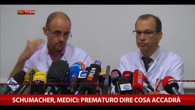 Schumacher, medici: è ancora in coma e in ipotermia