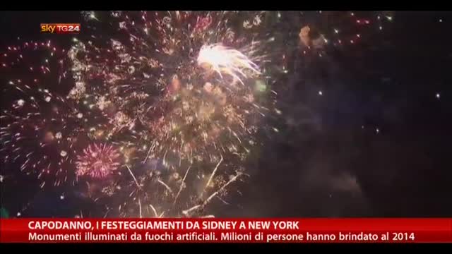 Capodanno, i festeggiamenti da Sidney a New York