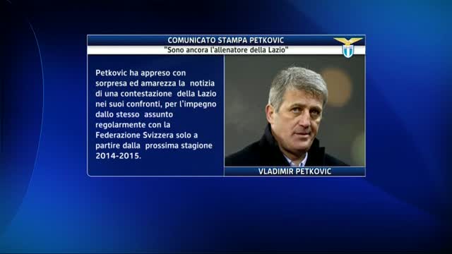 Petkovic: "Sono ancora l'allenatore della Lazio"