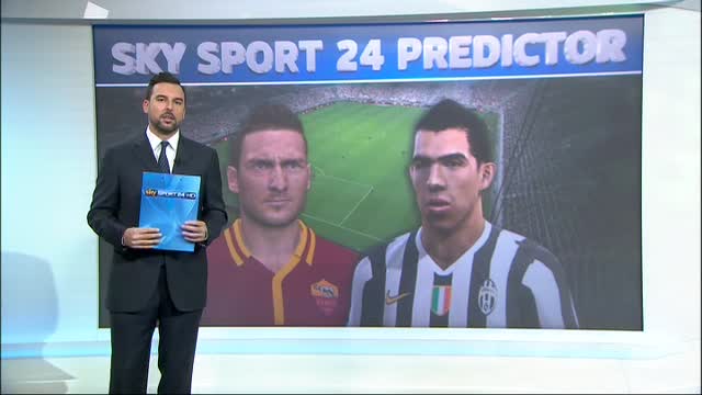 Sky Sport 24 Predictor: Juventus-Roma 3-1
