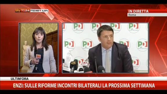 Renzi: 3 proposte per la riforma della legge elettorale