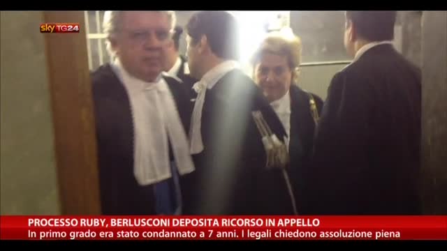Processo Ruby, Berlusconi deposita ricorso in appello