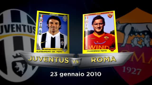 History Remix: Juventus-Roma 2010, primo di Totti a Torino
