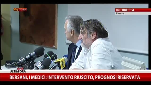 Bersani, i medici: 48-72 ore prima di valutazioni certe