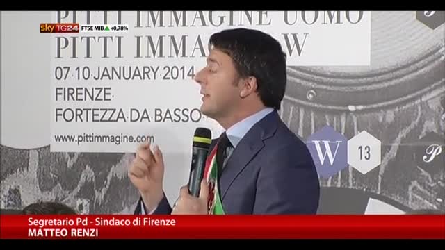 Renzi: Nel 2014 L. Elettorale, costi politica, piano lavoro