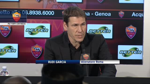 Roma, Garcia verso la Samp in Tim Cup