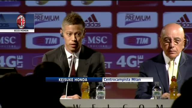 Honda si presenta: "Il Milan è un sogno"