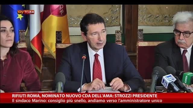 Rifiuti Roma, nominato nuovo CdA AMA: Strozzi presidente