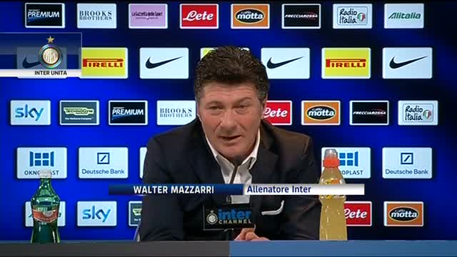 Inter, Mazzarri: "Grande unità d'intenti"