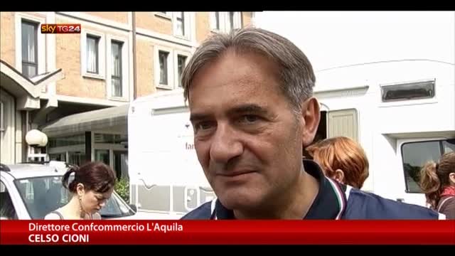 L'Aquila, direttore Confcommercio barricato in Bankitalia