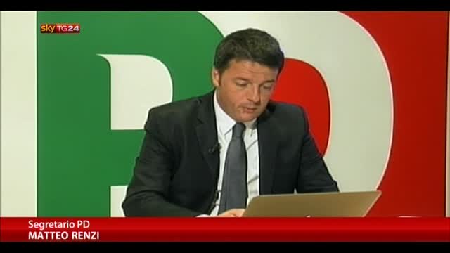 Rimpasto governo, Renzi: "La decisione spetta a Letta"