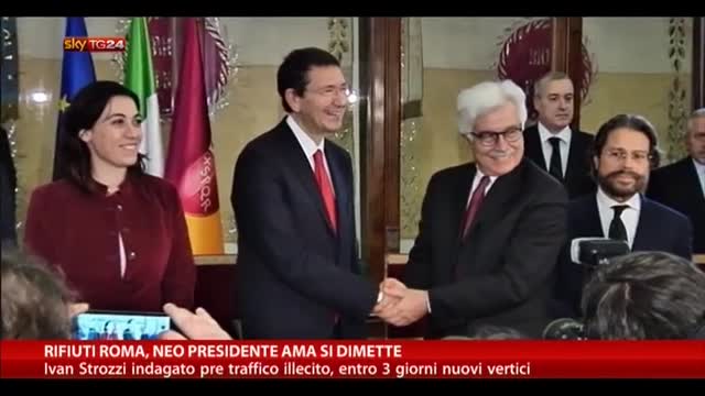 Rifiuti Roma, il neo presidente AMA si dimette