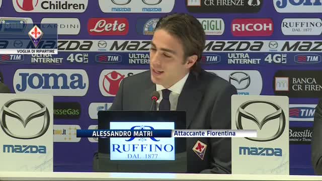 Fiorentina, ecco Matri: "C'è grande voglia di ripartire"