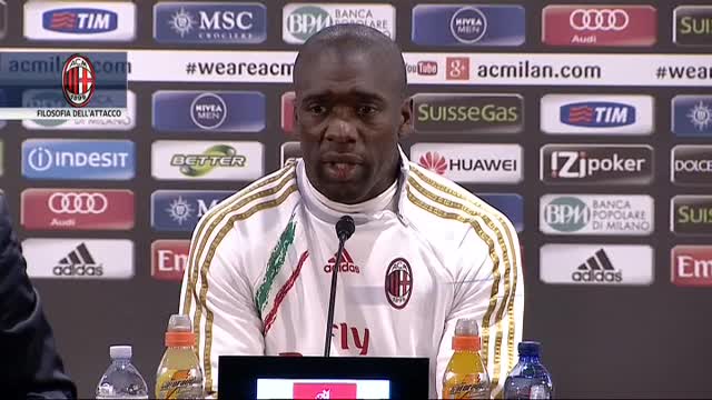 Milan, Seedorf: "Sfrutterò le qualità che abbiamo davanti"