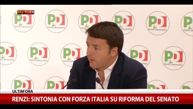 Berlusconi, Renzi: "Profonda sintonia"