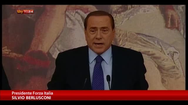Berlusconi: "Con Renzi accordo a rafforzare grandi partiti"