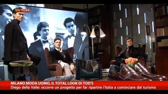 Milano moda, il total look di Tod's
