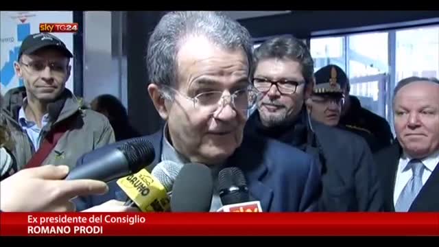 Romano Prodi va a trovare Bersani in ospedale